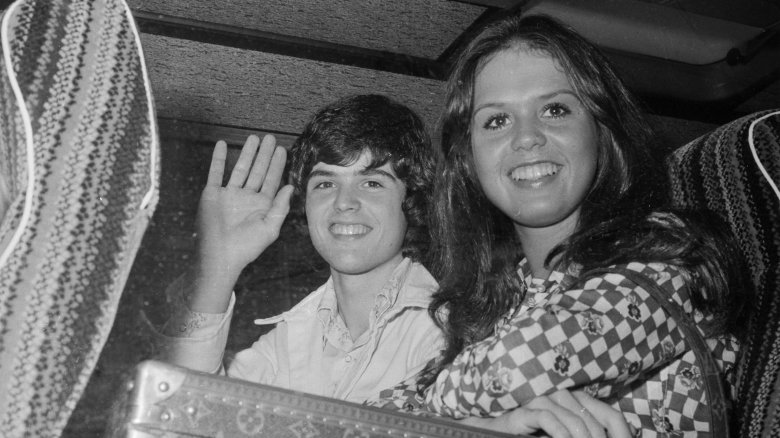 Marie Osmond with brother