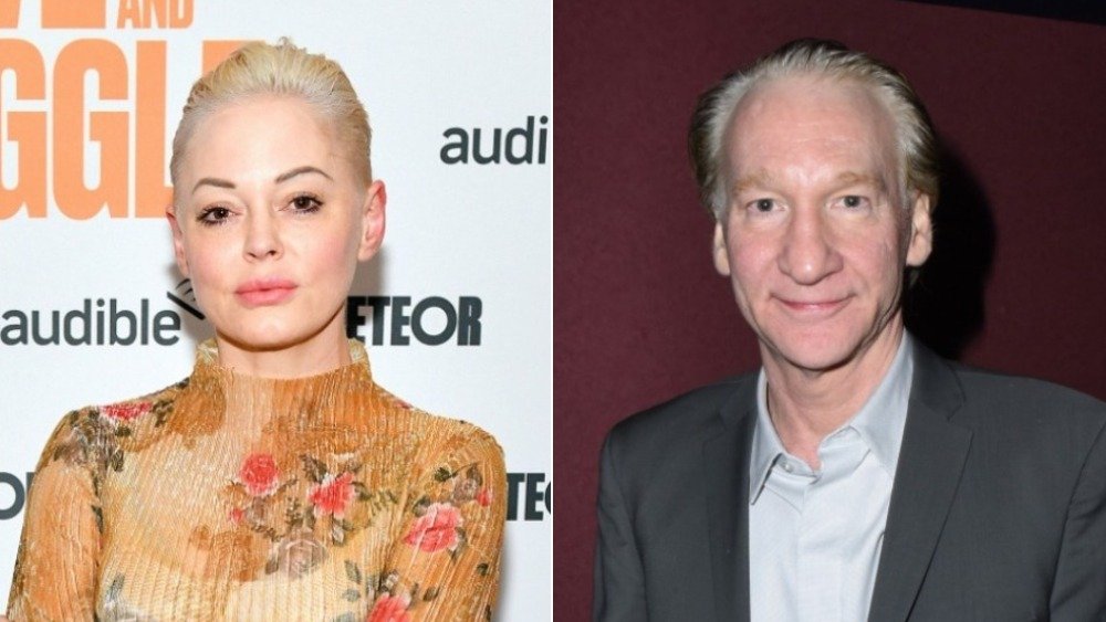 Rose McGowan, Bill Maher