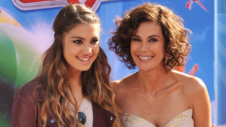 Teri Hatcher & daughter Emerson Tenney on a red carpet