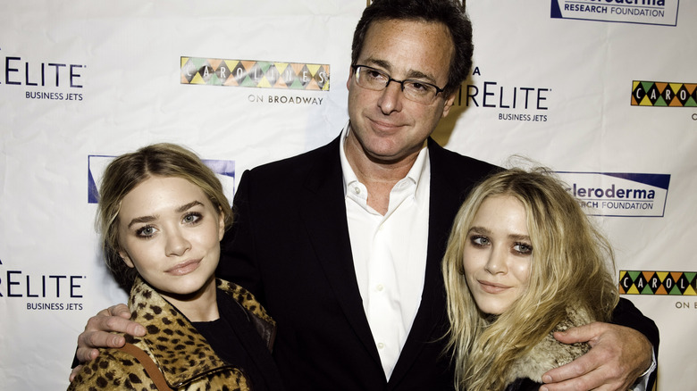 Ashley Olsen, Bob Saget, and Mary Kate Olsen