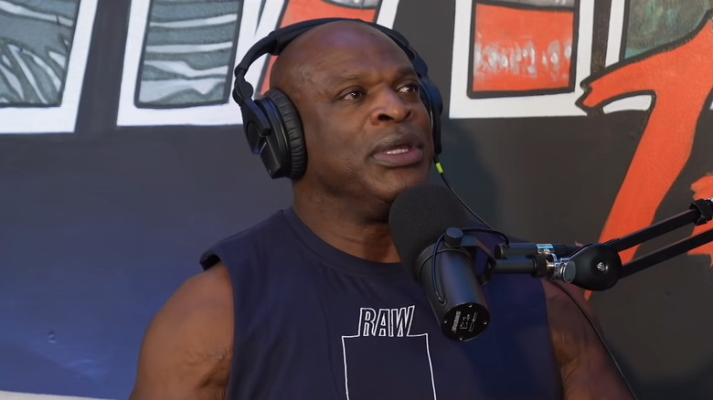 Ronnie Coleman talking in interview
