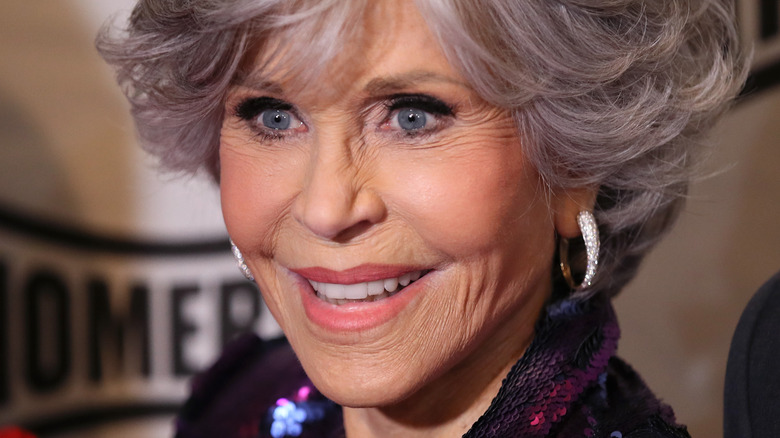 Jane Fonda smiling