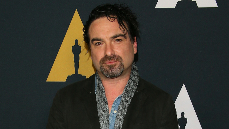 Johnny Galecki on red carpet