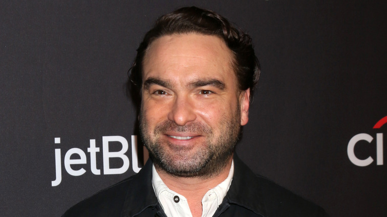 Johnny Galecki on red carpet