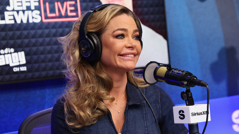 Denise Richards at Jeff Lewis' radio show