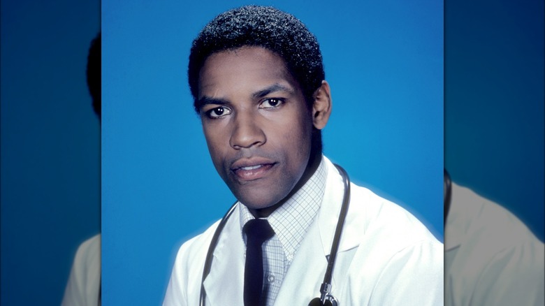 Denzel Washington dressed as a doctor