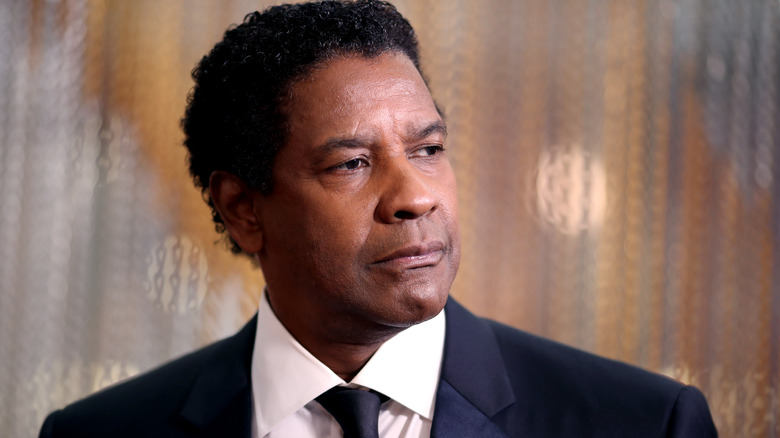 Denzel Washington in a suit