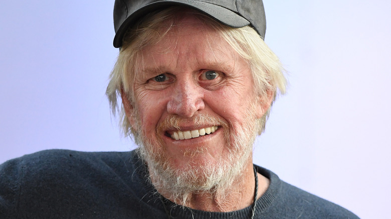 Gary Busey smiling in close-up