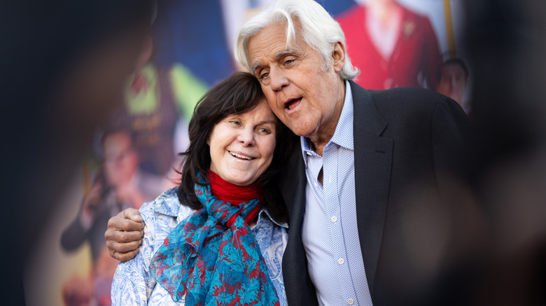 Jay and Mavis Leno at the "Unfrosted" premiere.