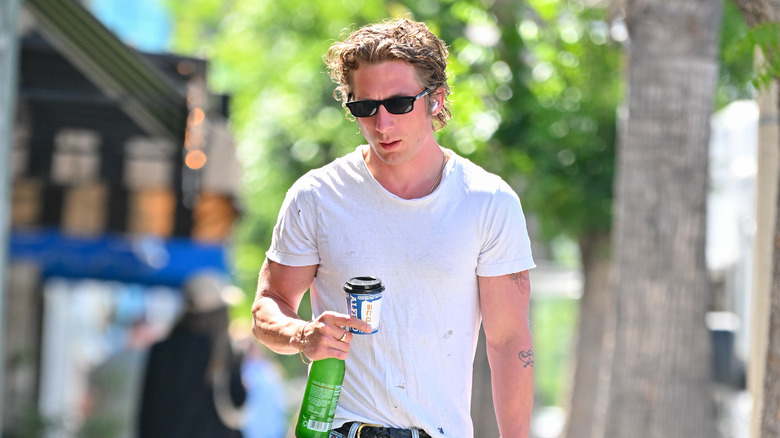 Jeremy Allen White posing 