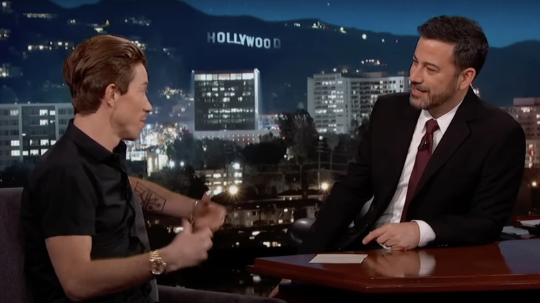 Shaun White and Jimmy Kimmel talk