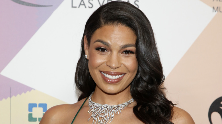 Jordin Sparks smiles