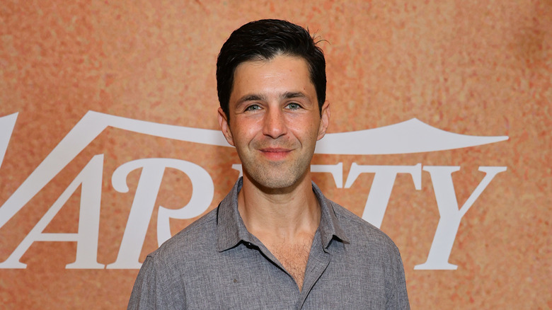 Josh Peck posing at an event