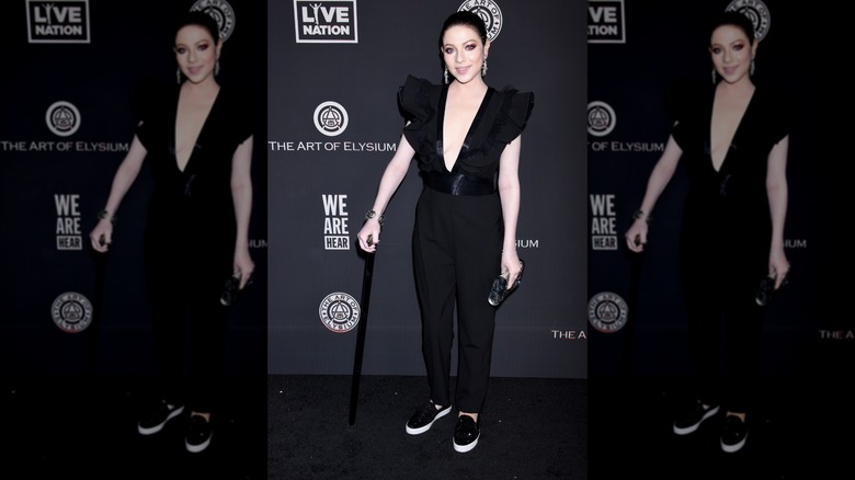 Michelle Trachtenberg at the Art of Elysium