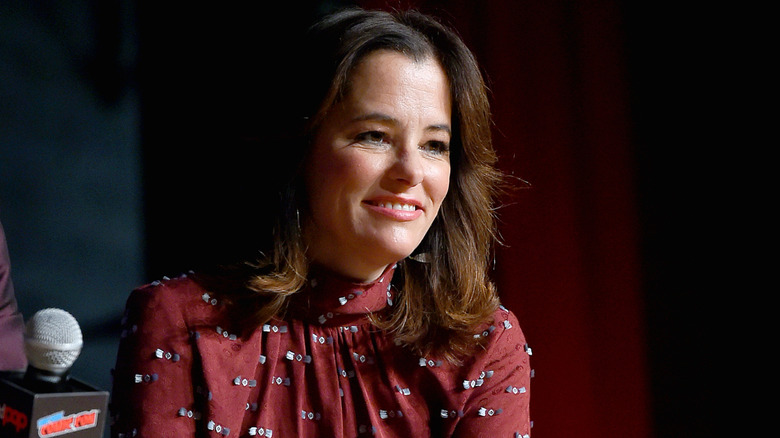 Parker Posey at Comic Con. .