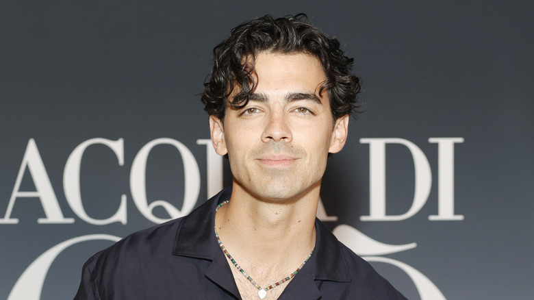 Joe Jonas posing