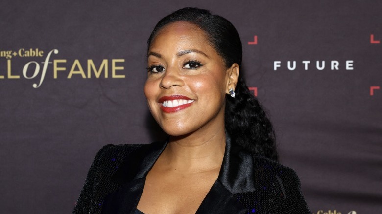 Sheinelle Jones attends the 2023 Broadcasting + Cable Hall of Fame Gala in New York City, NY