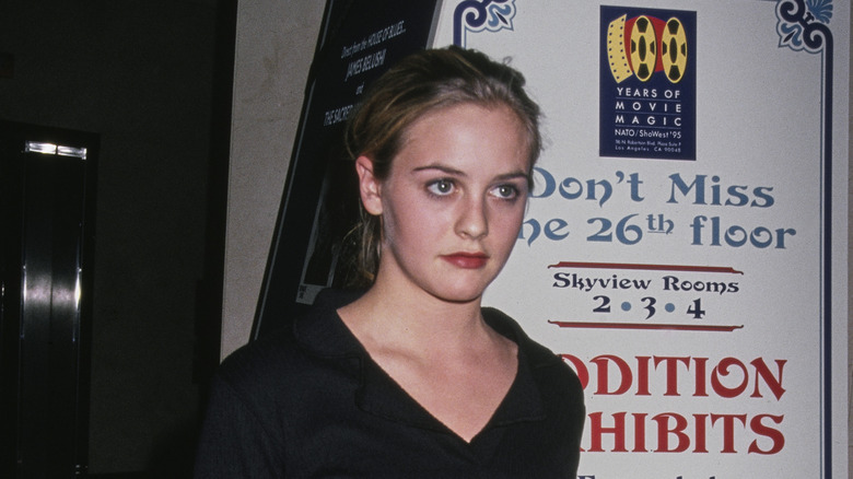 Alicia Silverstone attends ShoWest '95