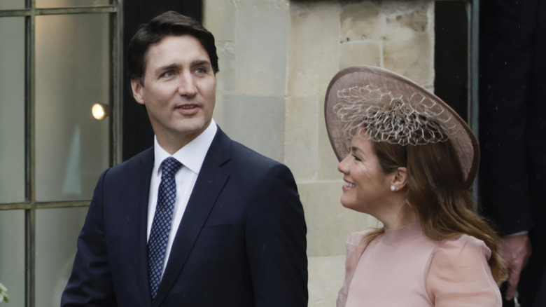Justin Trudeau and Sophie Gregoire