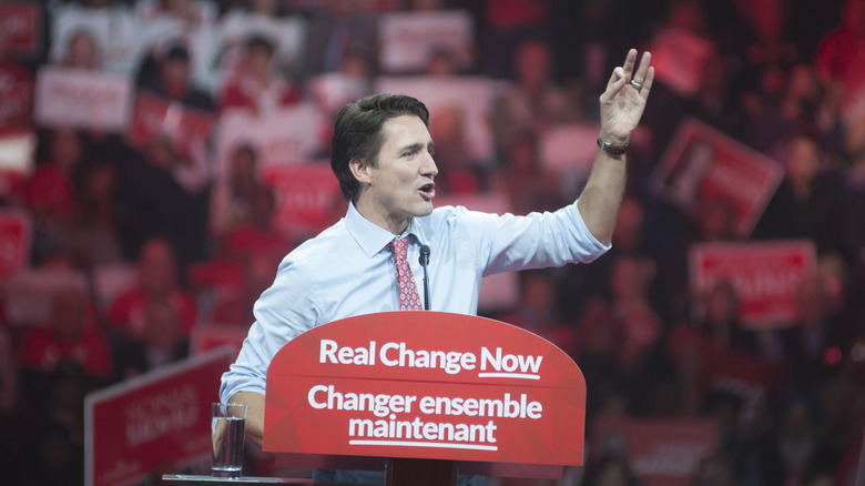 Justin Trudeau in 2015