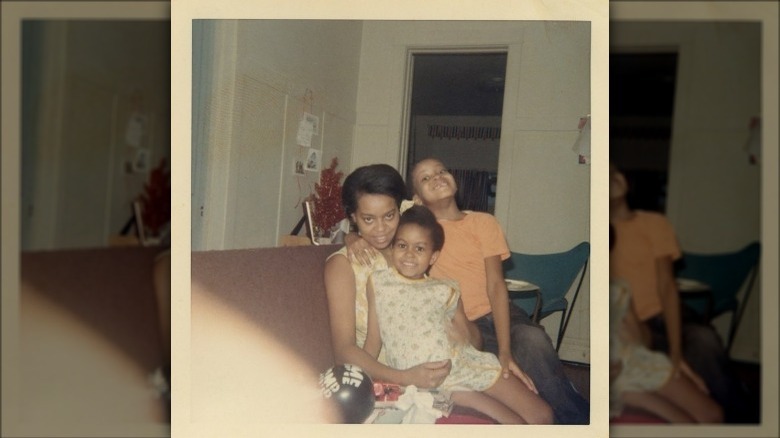 Marian Robinson with Craig and Michelle