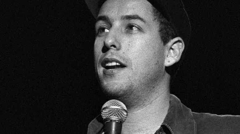 Adam Sandler performing in 1994