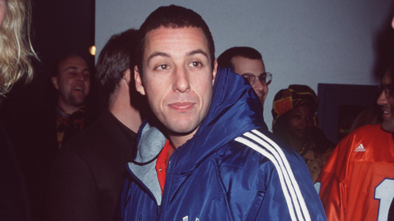 Adam Sandler at the Waterboy premiere