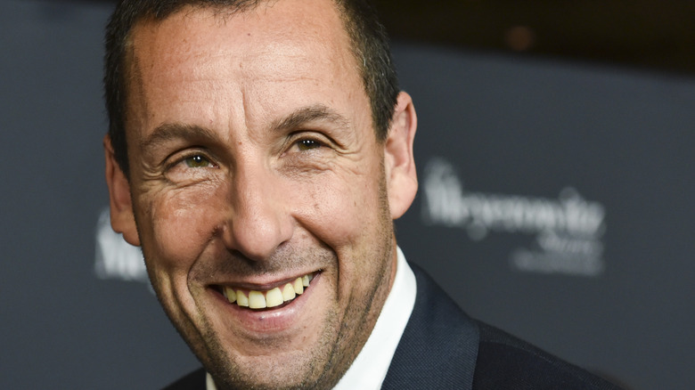 Adam Sandler smiling