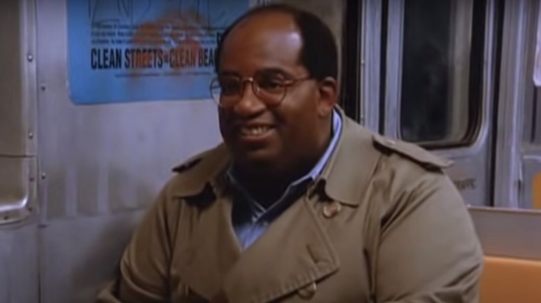 Al Roker smiling on Seinfeld
