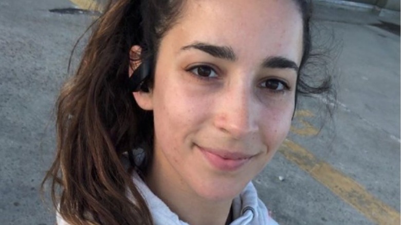 Aly Raisman in a selfie
