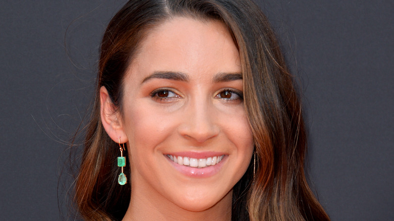 Aly Raisman smiling