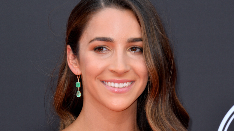 Aly Raisman smiling
