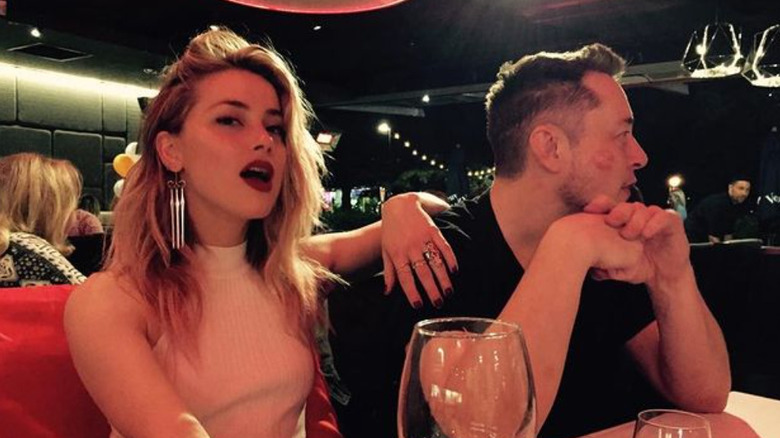 Amber Heard and Elon Musk