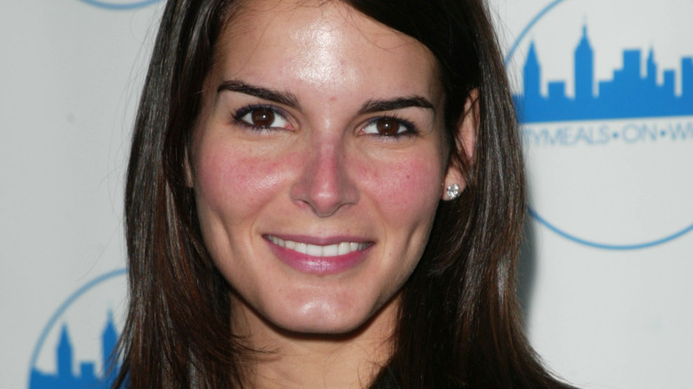Angie Harmon at the Rainbow Room in 2002