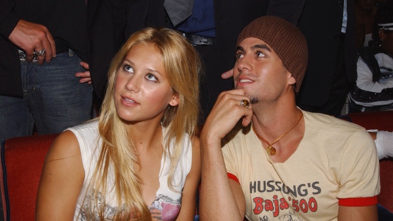 Anna Kournikova with Enrique Iglesias