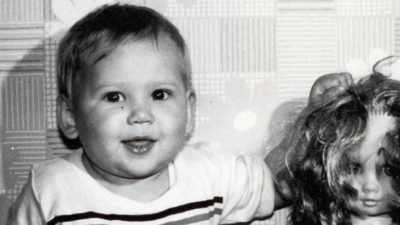 Anna Kournikova baby picture