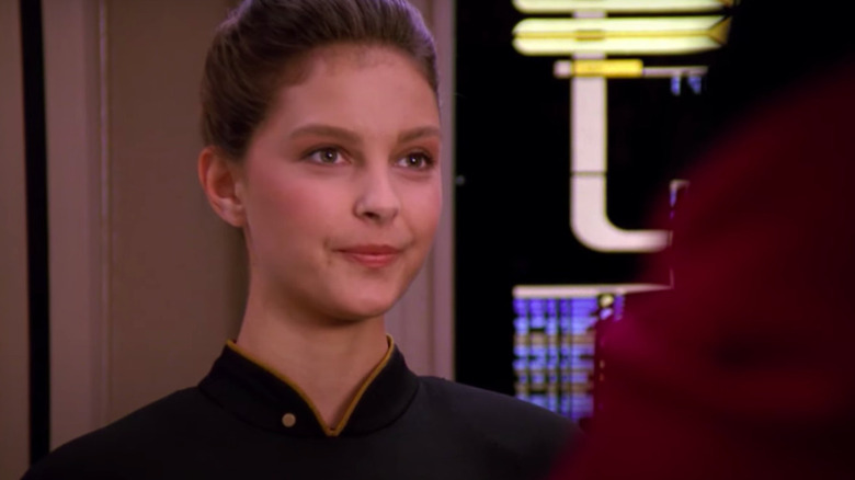 Ashley Judd gazing away