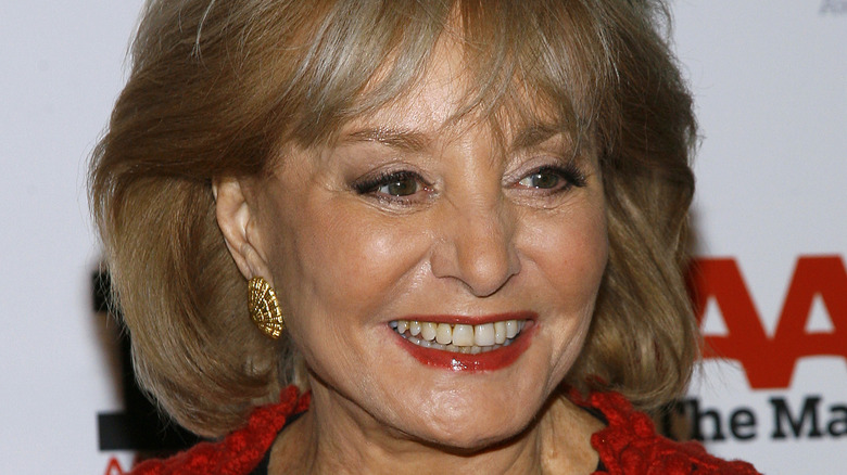 Barbara Walters smiling