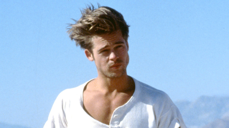 Brad Pitt in 1990