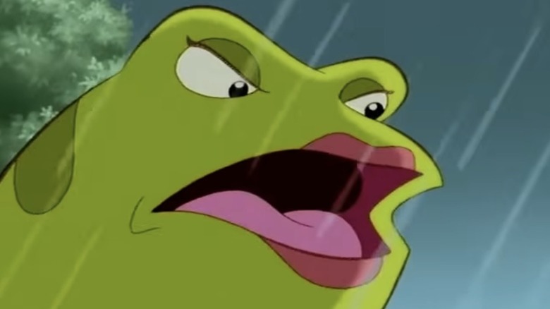 Female frog in animated series The Fairytaler