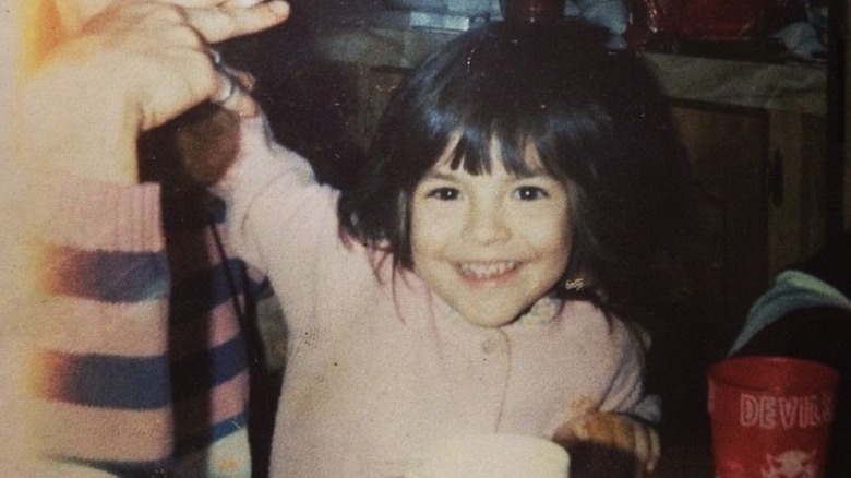 Chrishell Stause in a childhood photo