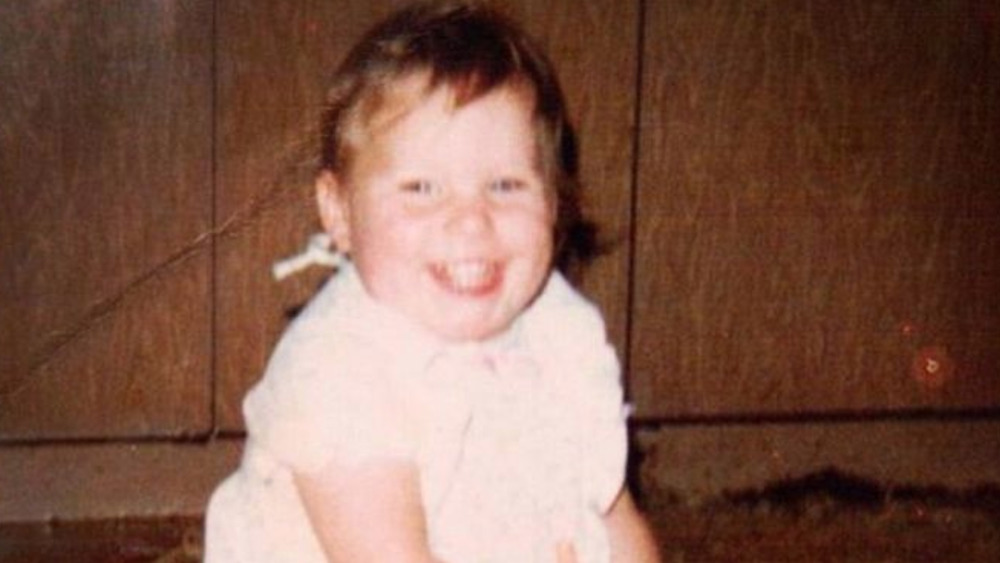Chrissy Metz as a baby
