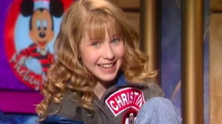 Christina Aguilera on The All New Mickey Mouse Club, 1993