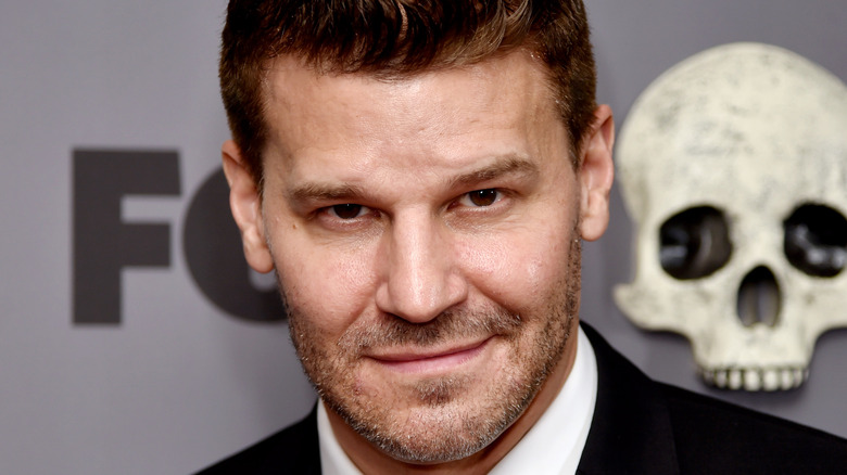 David Boreanaz grinning