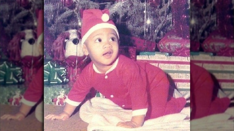 Baby Dwayne Johnson