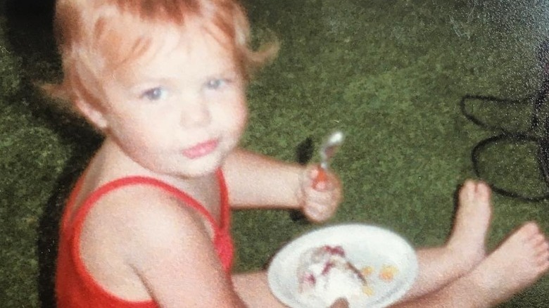 Dylan Dreyer as a child