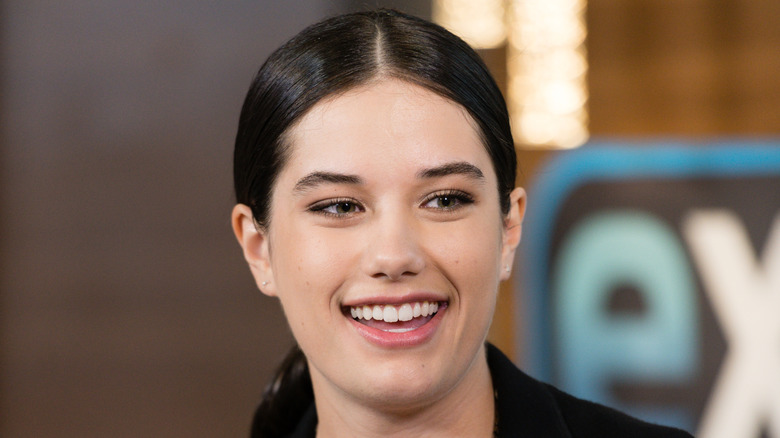 Ella Bleu Travolta smiling