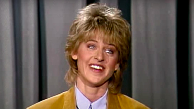 Ellen DeGeneres on the Johnny Carson's Tonight Show