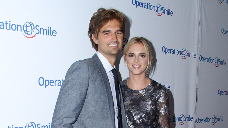 Blake Hanley and Emily Wickersham attending Operation Smile Gala 2014