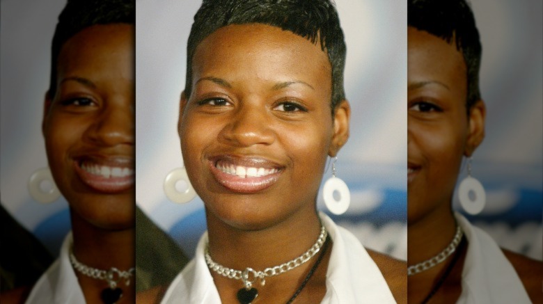 Fantasia Barrino arrives at Fox's celebration of American Idols Top 12 finalists at Pearl